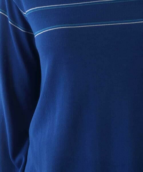 HIROKO BIS / ヒロコビス ニット・セーター | ホールガーメントボーダー柄ニットプルオーバー | 詳細8