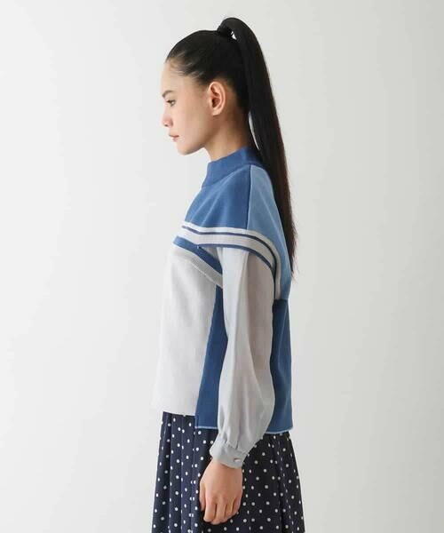 HIROKO BIS / ヒロコビス ベスト | カラーブロッキングニットジレ | 詳細6