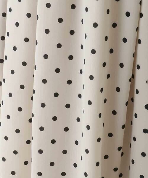 HIROKO BIS / ヒロコビス ロング・マキシ丈スカート | ドット柄スカーフプリントスカート | 詳細6