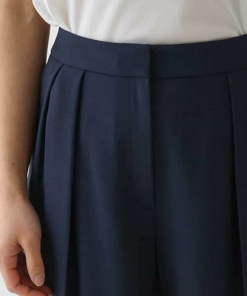 HIROKO BIS / ヒロコビス その他パンツ | ストレッチセンタープレスパンツ | 詳細3