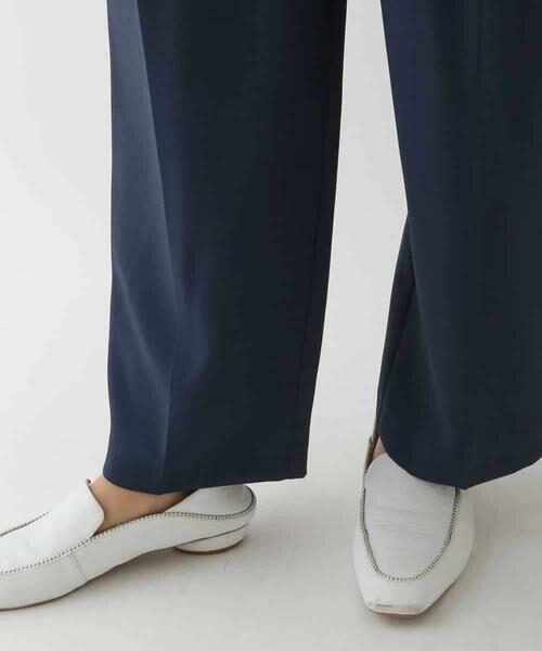 HIROKO BIS / ヒロコビス その他パンツ | ストレッチセンタープレスパンツ | 詳細6