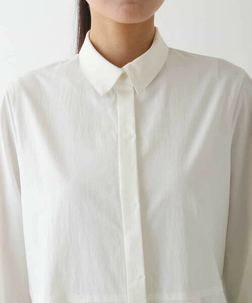 HIROKO BIS / ヒロコビス シャツ・ブラウス | ペプラムフレアシャツブラウス | 詳細3