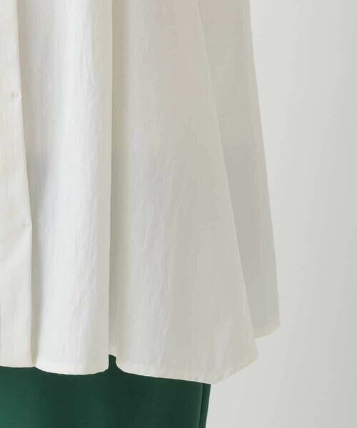 HIROKO BIS / ヒロコビス シャツ・ブラウス | ペプラムフレアシャツブラウス | 詳細6