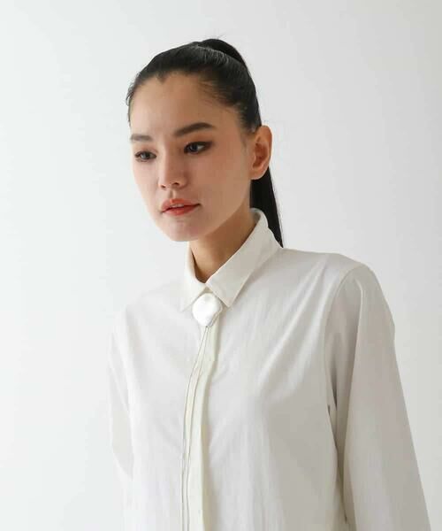 HIROKO BIS / ヒロコビス シャツ・ブラウス | ペプラムフレアシャツブラウス | 詳細9