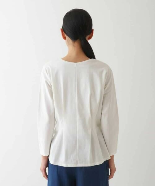 HIROKO BIS / ヒロコビス カットソー | ピンタックポイントコットントップス | 詳細2