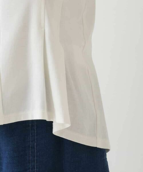 HIROKO BIS / ヒロコビス カットソー | ピンタックポイントコットントップス | 詳細6
