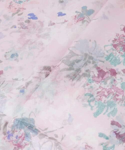 HIROKO BIS / ヒロコビス マフラー・ショール・スヌード・ストール | フラワープリントシルクストール | 詳細2