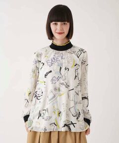 新品 HIROKO BIS ヒロコビス ヒロココシノ 半袖 ブラウス タグ付き 新品 HIROKO BIS ヒロコビス ヒロココシノ 半袖 ブラウス タグ