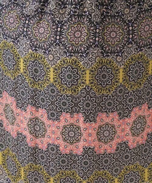 HIROKO BIS / ヒロコビス ロング・マキシ丈ワンピース | ヴィンテージ風モチーフ総柄ワンピース /洗濯機で洗える | 詳細7