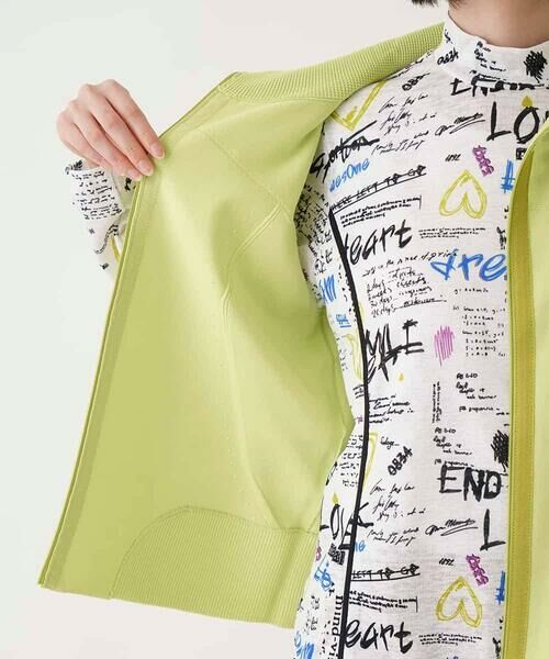 HIROKO BIS / ヒロコビス ベスト | キャップスリーブニットジレ /洗える | 詳細7