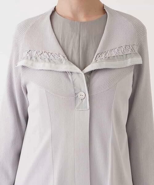 HIROKO BIS / ヒロコビス カーディガン・ボレロ | ピコテープジョイントニットカーディガン | 詳細3