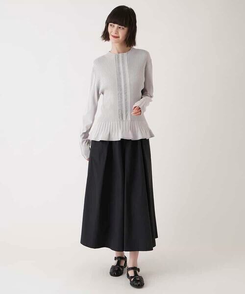 HIROKO BIS / ヒロコビス ニット・セーター | ピコテープジョイントニットプルオーバー | 詳細9