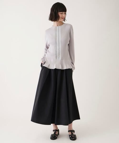 HIROKO BIS / ヒロコビス ロング・マキシ丈スカート | タックボリュームスカート /洗濯機で洗える | 詳細16