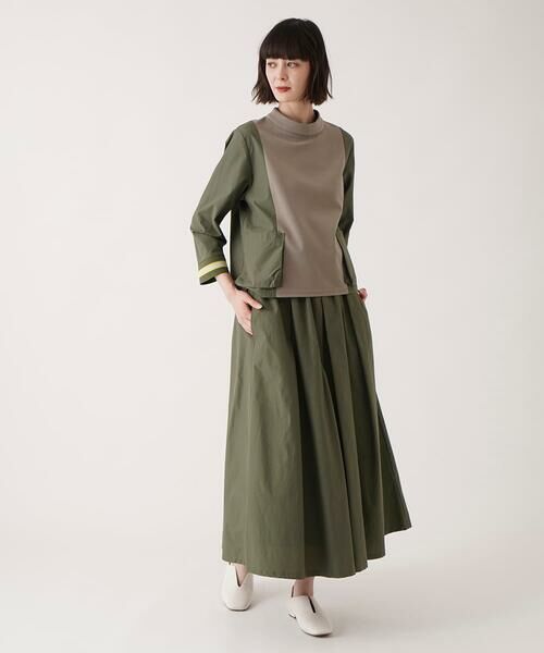 HIROKO BIS / ヒロコビス ロング・マキシ丈スカート | タックボリュームスカート /洗濯機で洗える | 詳細18