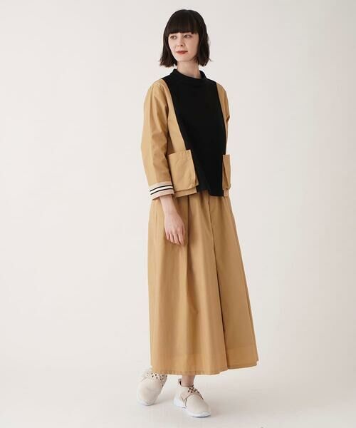 HIROKO BIS / ヒロコビス ロング・マキシ丈スカート | タックボリュームスカート /洗濯機で洗える | 詳細20