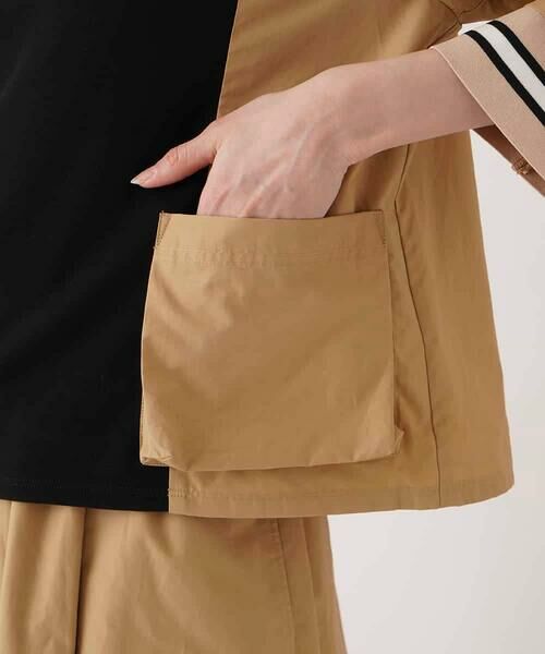 HIROKO BIS / ヒロコビス カットソー | ジョイント配色プルオーバートップ /洗える | 詳細18