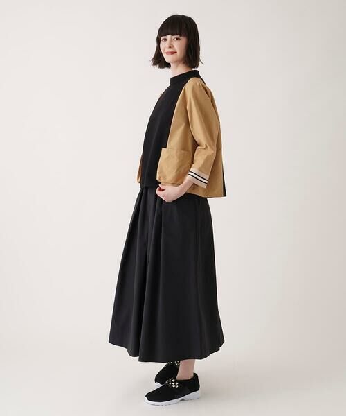 HIROKO BIS / ヒロコビス カットソー | ジョイント配色プルオーバートップ /洗える | 詳細26