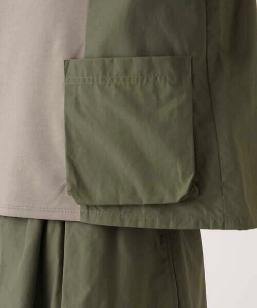 HIROKO BIS / ヒロコビス カットソー | ジョイント配色プルオーバートップ /洗える | 詳細9