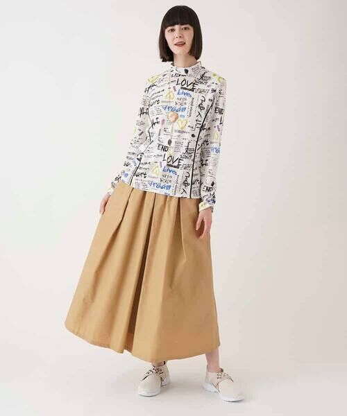 HIROKO BIS / ヒロコビス カットソー | ロゴハートプリントジャージーカットソー /洗える | 詳細8