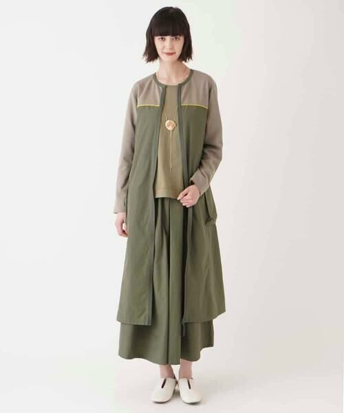 HIROKO BIS / ヒロコビス カットソー | チュールジョイントカットソー /洗濯機で洗える | 詳細12