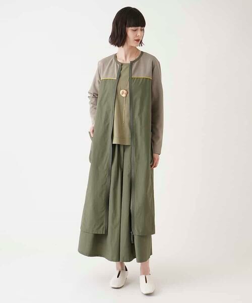 HIROKO BIS / ヒロコビス カットソー | チュールジョイントカットソー /洗濯機で洗える | 詳細14