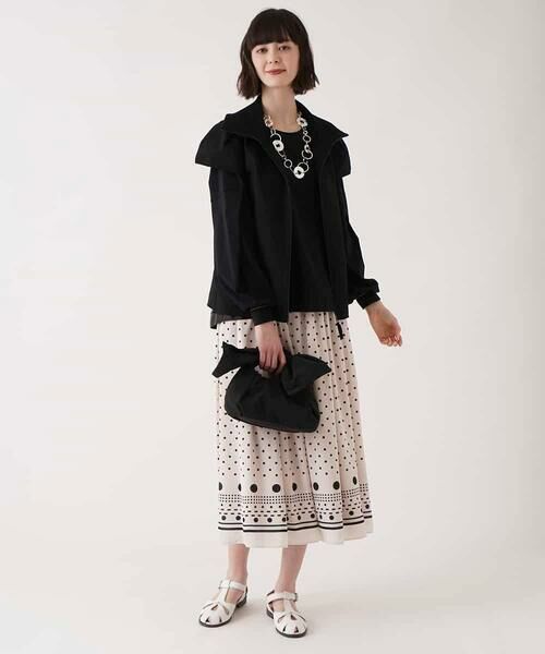 HIROKO BIS / ヒロコビス カットソー | チュールジョイントカットソー /洗濯機で洗える | 詳細21