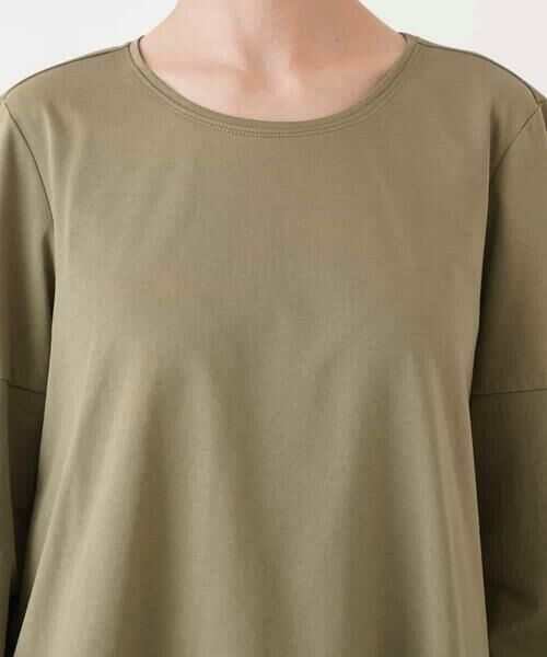 HIROKO BIS / ヒロコビス カットソー | チュールジョイントカットソー /洗濯機で洗える | 詳細3