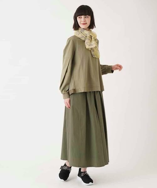 HIROKO BIS / ヒロコビス カットソー | チュールジョイントカットソー /洗濯機で洗える | 詳細9