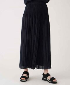 HIROKO BIS / ヒロコビス その他パンツ | ジョーゼットプリーツワイドパンツ /洗える