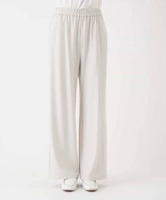 HIROKO BIS / ヒロコビス その他パンツ | カットソーポンチワイドパンツ /洗濯機で洗える