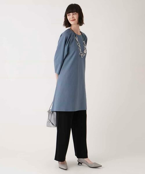 HIROKO BIS / ヒロコビス その他パンツ | カットソーポンチワイドパンツ /洗濯機で洗える | 詳細8