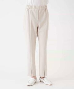 HIROKO BIS / ヒロコビス チノ・ワークパンツ | スリムシルエットジャージーパンツ /洗濯機で洗える