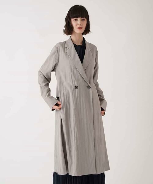 HIROKO BIS / ヒロコビス その他アウター | ドレープワッシャーライトコート /洗える | 詳細10