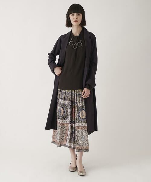 HIROKO BIS / ヒロコビス その他アウター | ドレープワッシャーライトコート /洗える | 詳細18