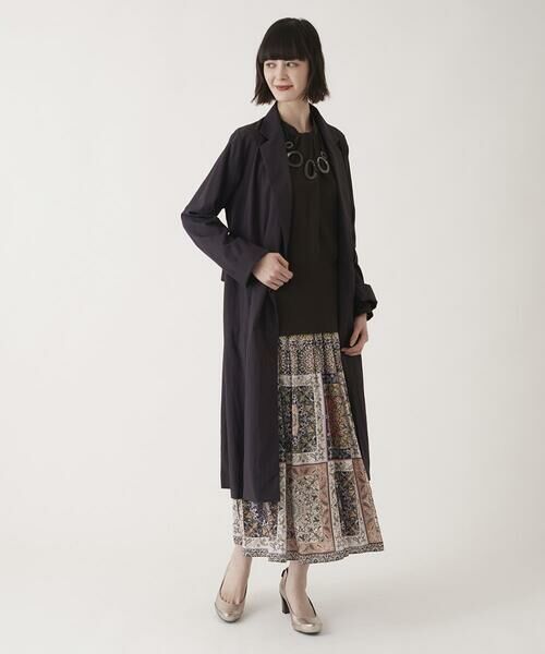 HIROKO BIS / ヒロコビス その他アウター | ドレープワッシャーライトコート /洗える | 詳細19