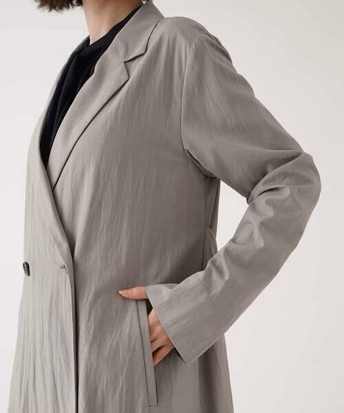 HIROKO BIS / ヒロコビス その他アウター | ドレープワッシャーライトコート /洗える | 詳細5