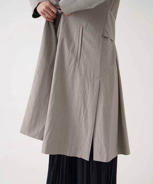 HIROKO BIS / ヒロコビス その他アウター | ドレープワッシャーライトコート /洗える | 詳細7