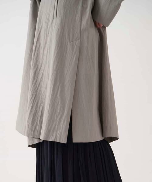 HIROKO BIS / ヒロコビス その他アウター | ドレープワッシャーライトコート /洗える | 詳細8