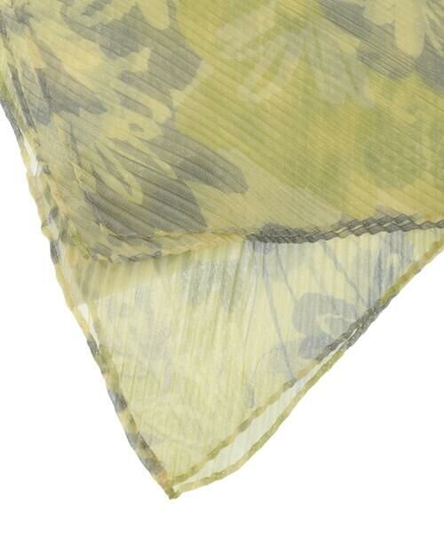 HIROKO BIS / ヒロコビス マフラー・ショール・スヌード・ストール | ボタニカルシフォンプリーツストール /洗える | 詳細7