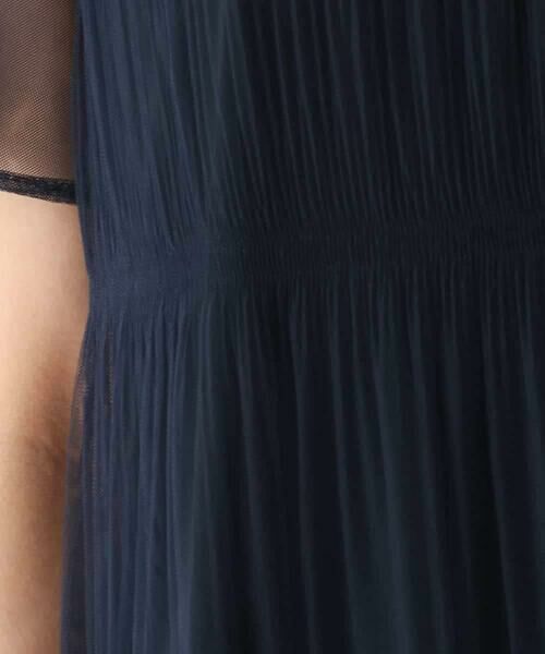 HIROKO BIS / ヒロコビス シャツ・ブラウス | マジョリカプリーツシアーブラウス /洗える | 詳細7