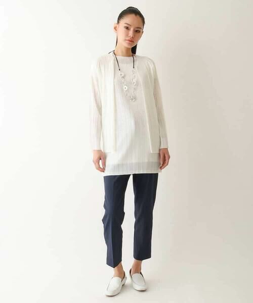 HIROKO BIS / ヒロコビス カーディガン・ボレロ | プリモーディアルプリーツチェック柄カーディガン /洗える | 詳細17