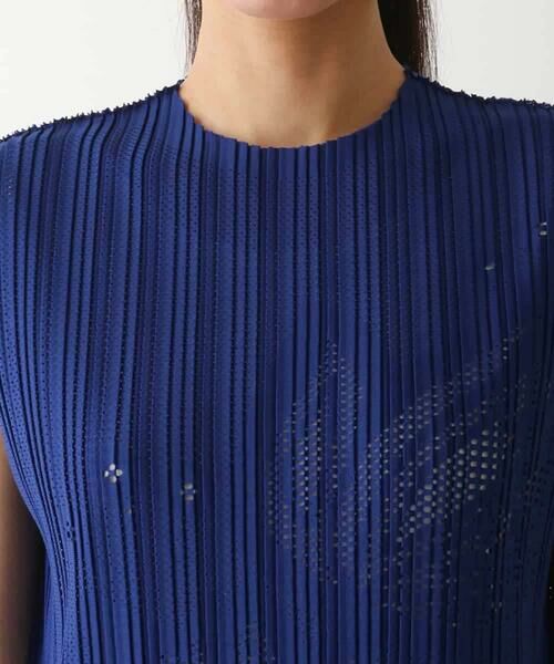 HIROKO BIS / ヒロコビス チュニック | プリモーディアルプリーツデザインチュニック /洗える | 詳細10