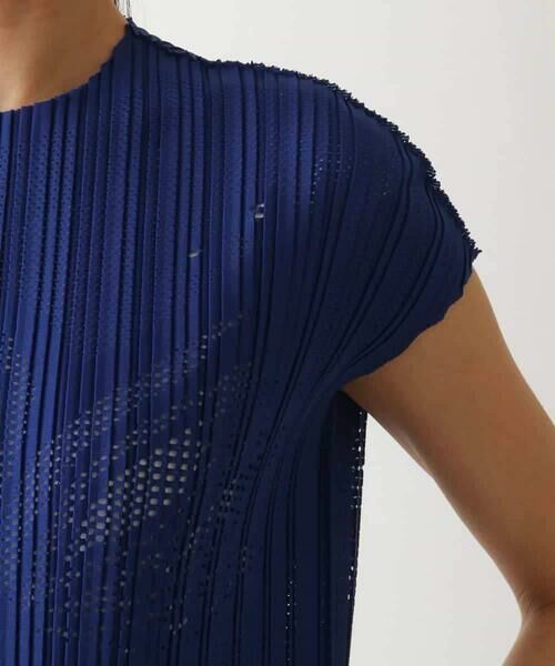 HIROKO BIS / ヒロコビス チュニック | プリモーディアルプリーツデザインチュニック /洗える | 詳細12