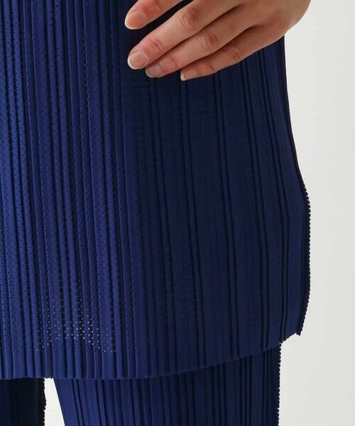 HIROKO BIS / ヒロコビス チュニック | プリモーディアルプリーツデザインチュニック /洗える | 詳細13