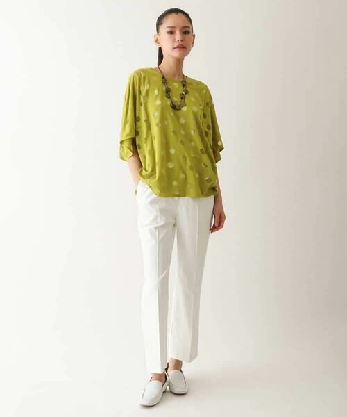 HIROKO BIS / ヒロコビス カットソー | ドットシアードルマンカットソー /洗える | 詳細10