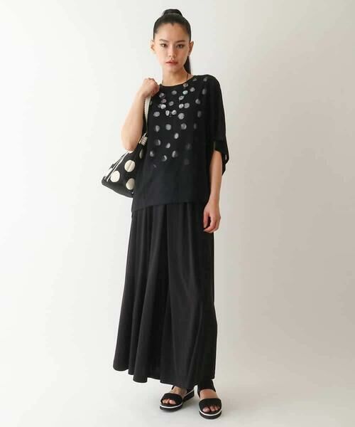 HIROKO BIS / ヒロコビス カットソー | ドットシアードルマンカットソー /洗える | 詳細15