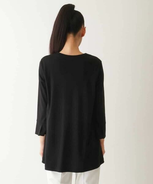 HIROKO BIS / ヒロコビス チュニック | アシンメトリーフリルデザインチュニック /洗える | 詳細2