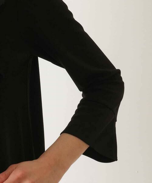 HIROKO BIS / ヒロコビス チュニック | アシンメトリーフリルデザインチュニック /洗える | 詳細5