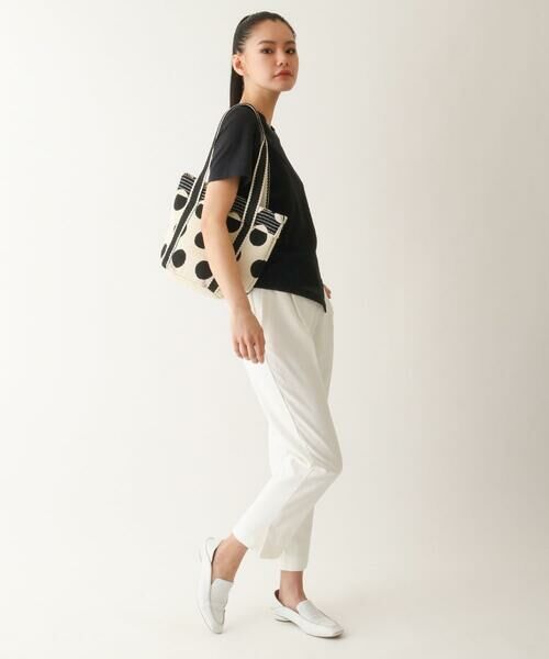 HIROKO BIS / ヒロコビス ショート・ハーフ・半端丈パンツ | ボディシェルライトクロップドパンツ /洗濯機で洗える | 詳細18