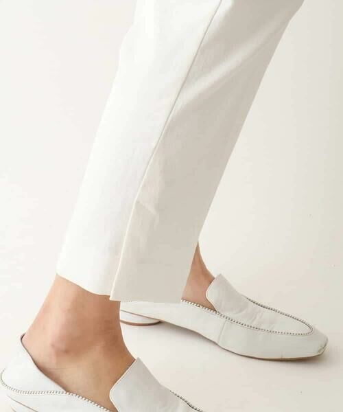 HIROKO BIS / ヒロコビス ショート・ハーフ・半端丈パンツ | ボディシェルライトクロップドパンツ /洗濯機で洗える | 詳細7